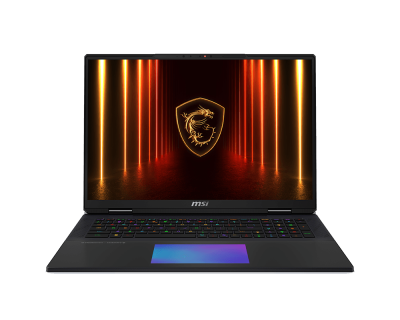 MSI TITAN HX AI A2XWJG-614 GAMING Core™ Ultra 9-285HX 3*2TB SSD 64GB 18" (3840x2400) 120Hz WIN11 Pro NVIDIA® RTX 5090 24576MB BLACK SteelSeries RGB Backlit Keyboard - Lead Time: 6 days - MOQ: 1 - MXQ: 500 - Part Number: Titan 18 HX AI A2XWJG-614US