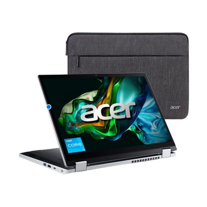 Acer 3 SPIN A3SP14-31PT-32M6 2-IN-1 Core™ i3-N305 256GB SSD 8GB 14" (1920x1200) TOUCHSCREEN WIN11 S PURE SILVER